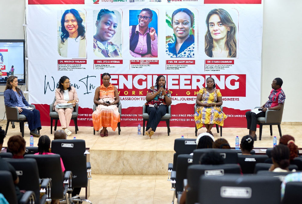 Speakers at the Women in Engineering event