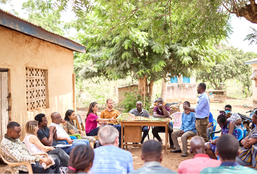 Project Team Visits Rural Health Facilities in Ghana