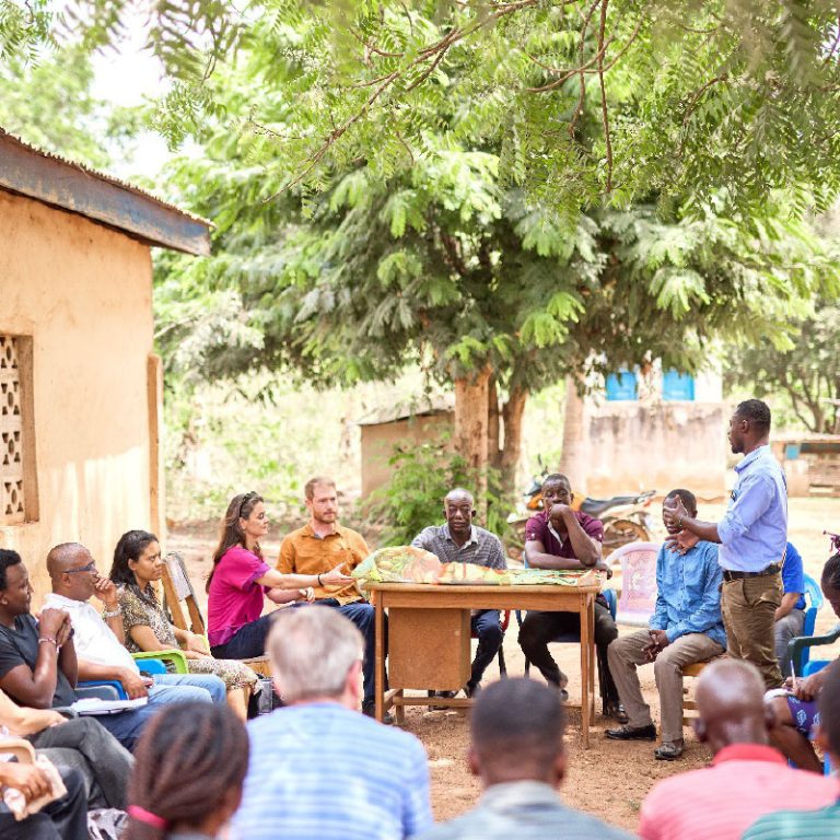 Project Team Visits Rural Health Facilities in Ghana
